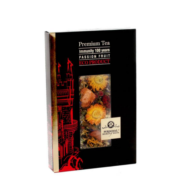 Чай Иммунитет 100 лет в черной упковке интернет магазин karuselpodarkov.ru