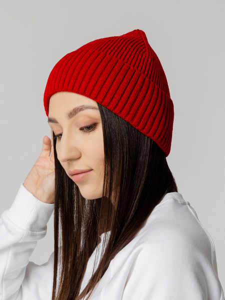 Шапка Hinge красная