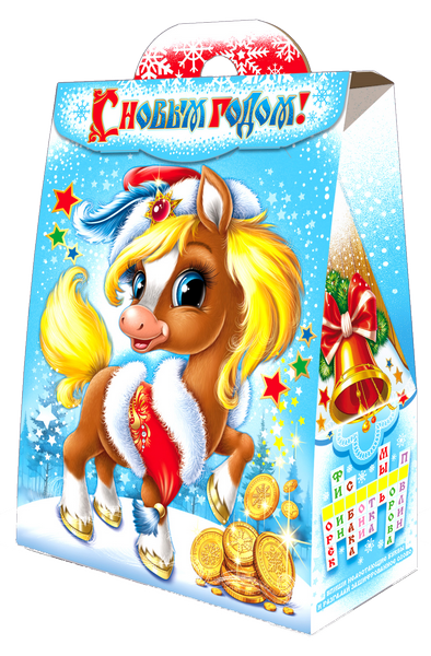 Новогодний подарок Картон МГК Русский конек 500 г