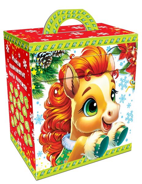 Новогодний подарок Картон МГК Счастливчик 400 г