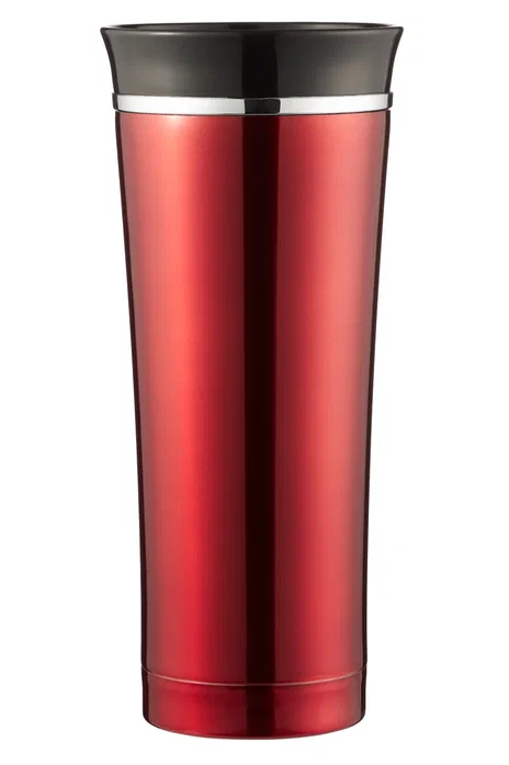 Термокружка объем 0,42л с логотипом (кубок) СР5017 красный