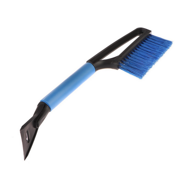 Щетка сметка, со скребком, Torso MG-011 автомобильная, мягкая ручка, 48 см, МИКС интернет магазин karuselpodarkov.ru