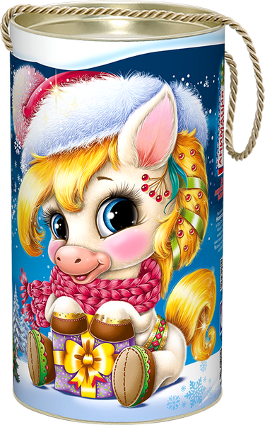 Новогодний подарок Туба Оливия и Оливер 800 г