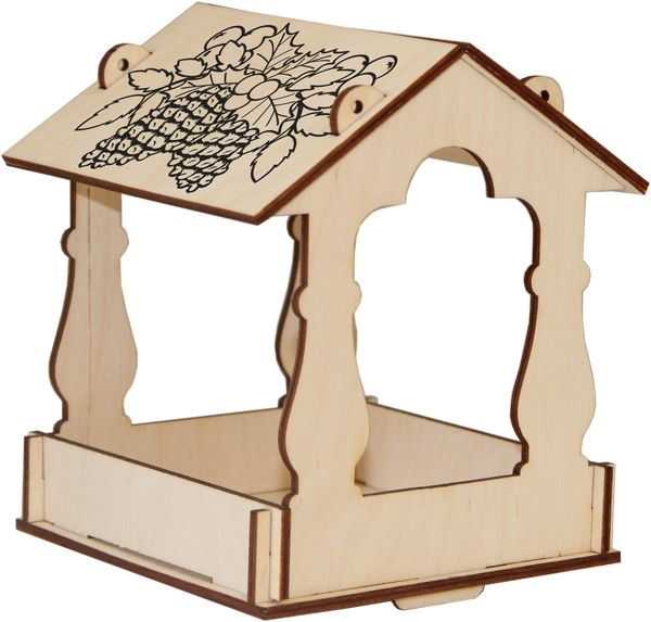 Кормушка-раскраска интернет магазин karuselpodarkov.ru