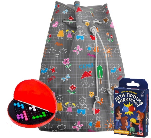 Новогодний подарок В полезной упаковке Набор Семья интернет магазин karuselpodarkov.ru