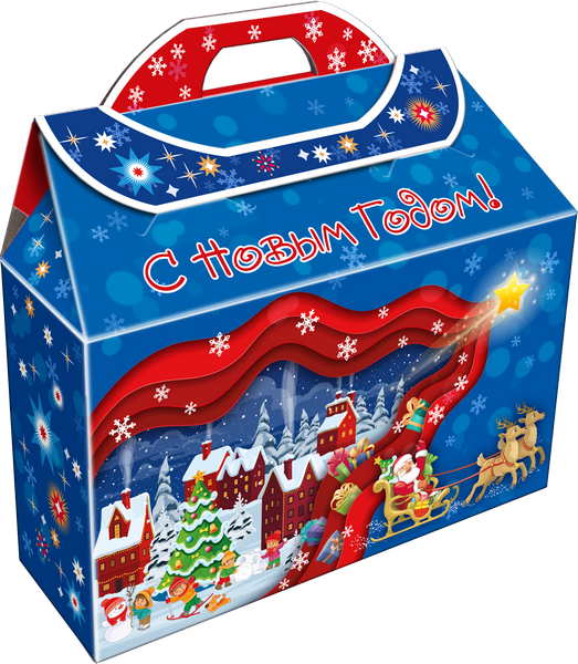 Новогодний подарок Картон МГК Снежные истории 800 г