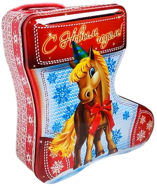 Новогодний подарок Жесть Сапожок Игогоша 500 г