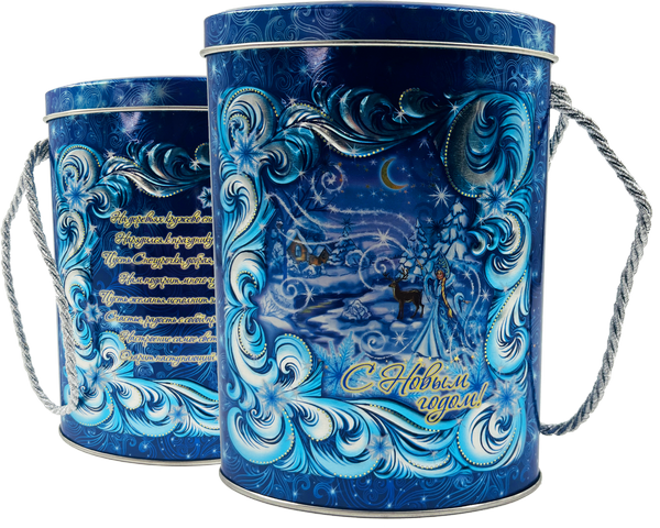 Упаковка Жесть  Зимние узоры