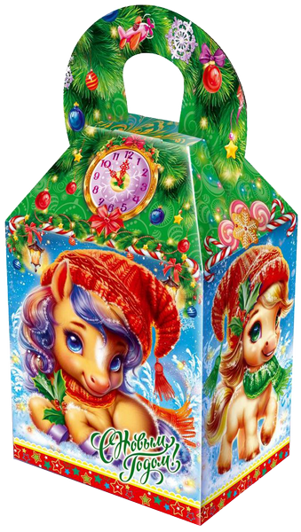 Новогодний подарок Картон Хром-эрзац Черничка 800 г