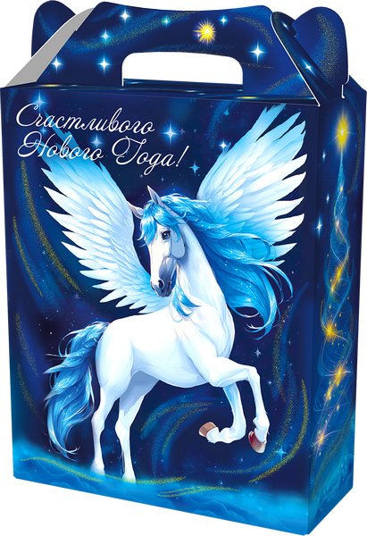 Новогодний подарок Картон Хром-эрзац Подарок Волшебная ночь 700 г