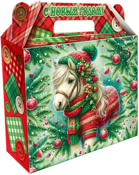 Новогодний подарок Картон Хром-эрзац Пуговка 500 г