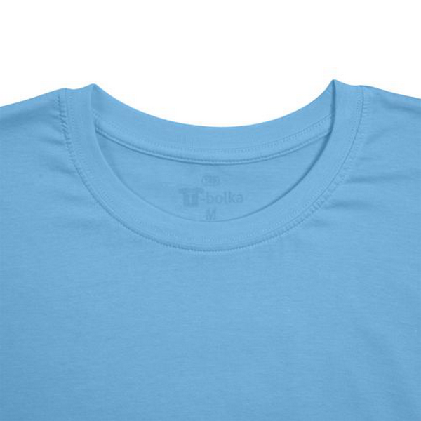 Футболка унисекс T-bolka 140 голубая