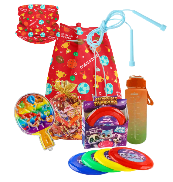 Новогодний подарок В полезной упаковке Юный спортсмен 500 г