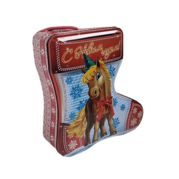 Упаковка Жесть Сапожок Игогоша интернет магазин karuselpodarkov.ru