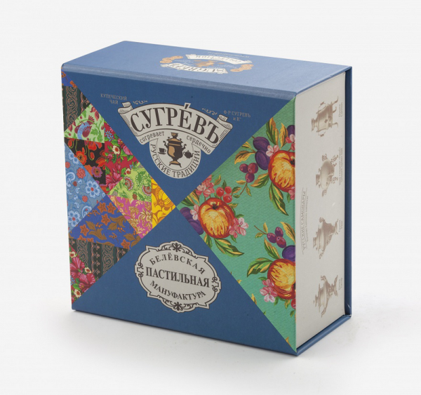 Шкатулка с 2 чаями и белёвской пастилой интернет магазин karuselpodarkov.ru