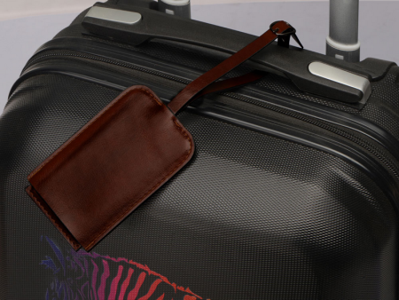 Багажная бирка Fabrizio коричневая