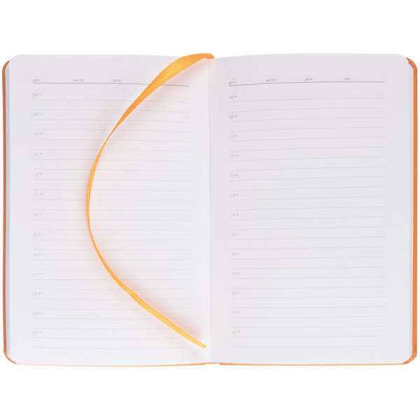 Ежедневник Base Mini, недатированный оранжевый