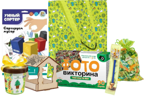 Новогодний подарок В полезной упаковке Юный эколог 500 г