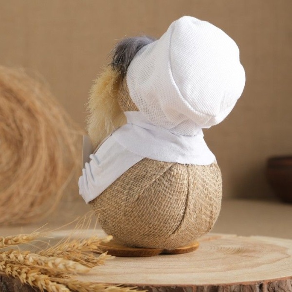 Оберег «Домовушка Доктор Пилюлькин», 21 см, микс интернет магазин karuselpodarkov.ru