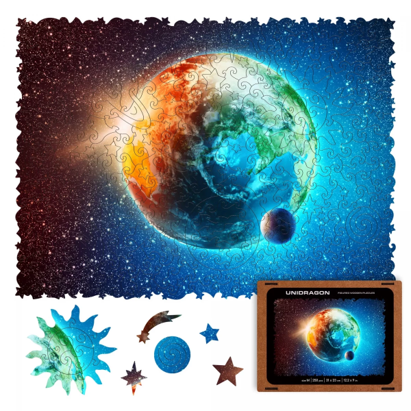 Unidragon Планета Земля 500 pcs интернет магазин karuselpodarkov.ru