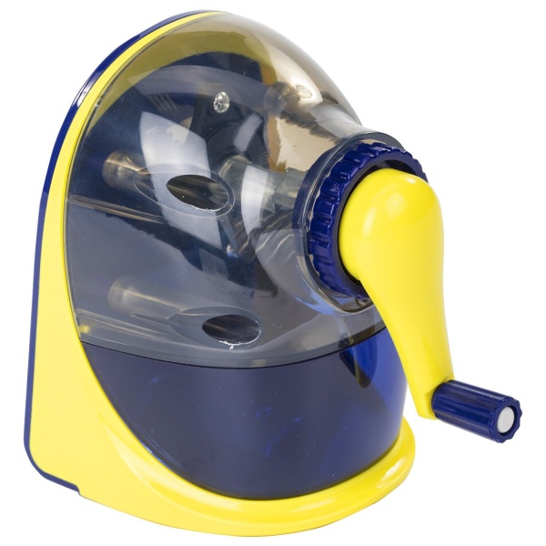 Точилка механическая BRAUBERG "MULTICOLOR", корпус с печатью интернет магазин karuselpodarkov.ru