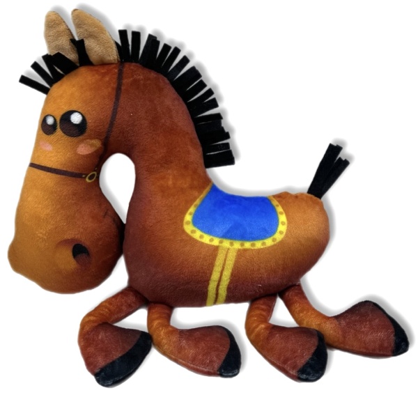 Мягкая игрушка Конь Спартак интернет магазин karuselpodarkov.ru