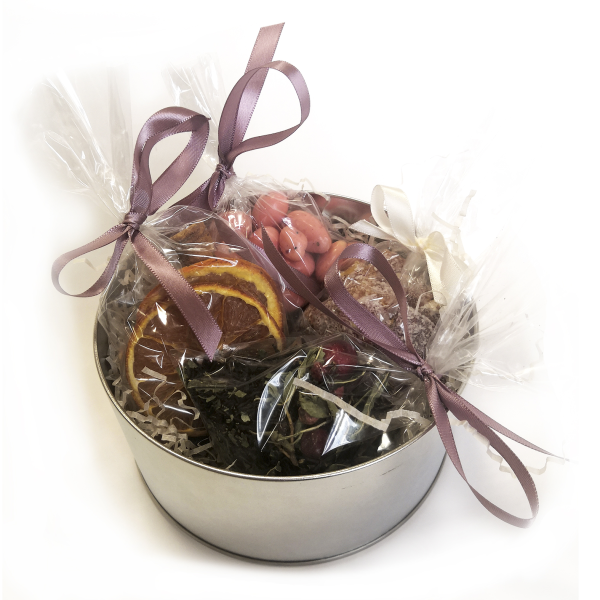 Набор подарочный 4 вкуса в металлической коробке интернет магазин karuselpodarkov.ru