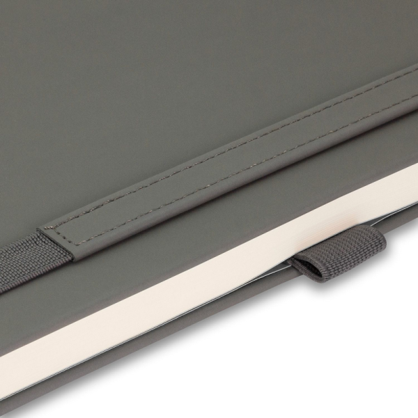 Ежедневник Portobello Trend, Alpha, недатированный серый-бирюзовый