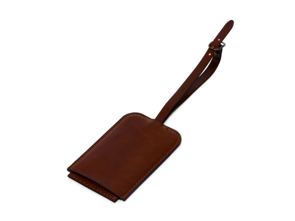 Багажная бирка Fabrizio коричневая