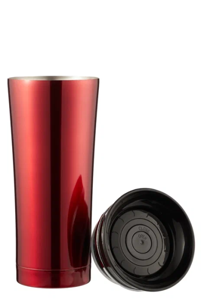 Термокружка объем 0,42л с логотипом (кубок) СР5017 красный