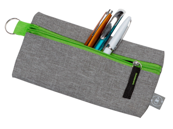 Пенал Holder из переработанного полиэстера RPET зеленый